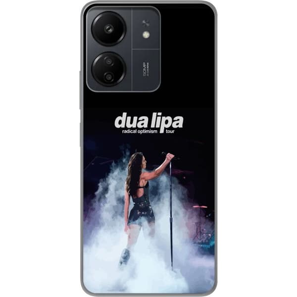 Xiaomi Redmi 13C Läpinäkyvä kuori Dua Lipa – Signature Looks & Vibes