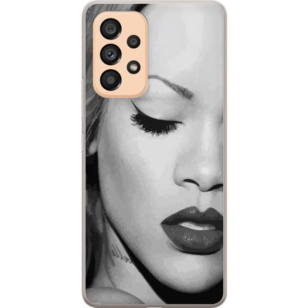 Samsung Galaxy A53 5G Gennemsigtig cover Rihanna – Aesthetic Edit 2025