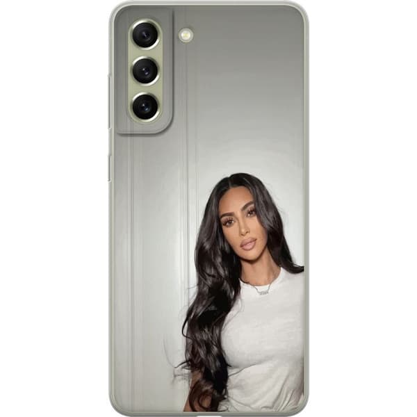 Samsung Galaxy S21 FE 5G Gennemsigtig cover Kim Kardashian – Iconic Style Collection