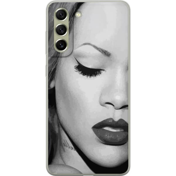 Samsung Galaxy S21 FE 5G Gjennomsiktig deksel Rihanna – Aesthetic Edit 2025
