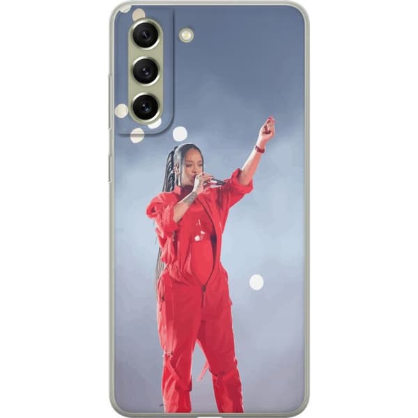 Samsung Galaxy S21 FE 5G Genomskinligt Skal Rihanna – Trendsetting Looks & Style