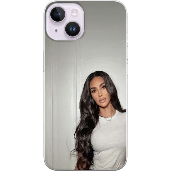 Apple iPhone 14 Gjennomsiktig deksel Kim Kardashian – Iconic Style Collection