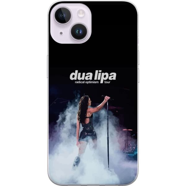 Apple iPhone 14 Gennemsigtig cover Dua Lipa – Signature Looks & Vibes