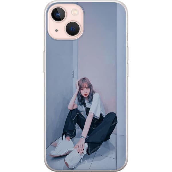 Apple iPhone 13 Läpinäkyvä kuori Lisa from Blackpink – K-pop Style Icon