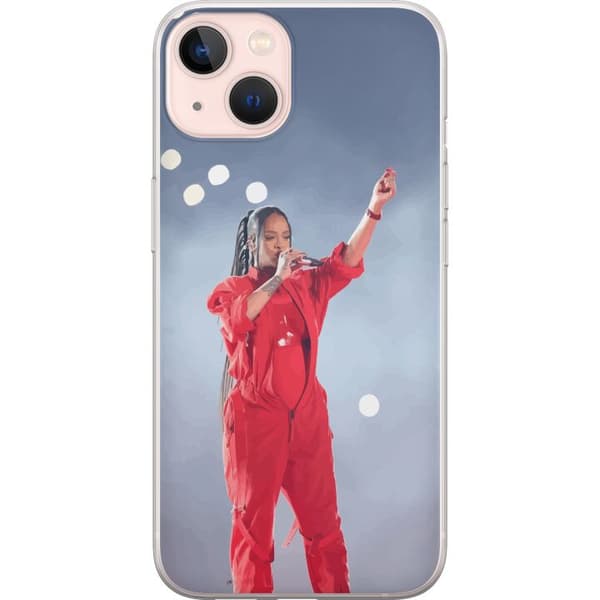 Apple iPhone 13 Genomskinligt Skal Rihanna – Trendsetting Looks & Style