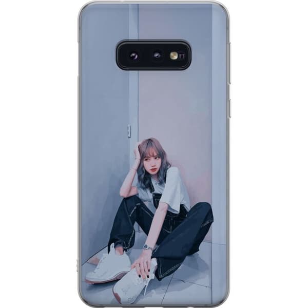 Samsung Galaxy S10e Läpinäkyvä kuori Lisa from Blackpink – K-pop Style Icon