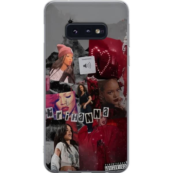 Samsung Galaxy S10e Gjennomsiktig deksel Rihanna – Iconic Fashion Moments