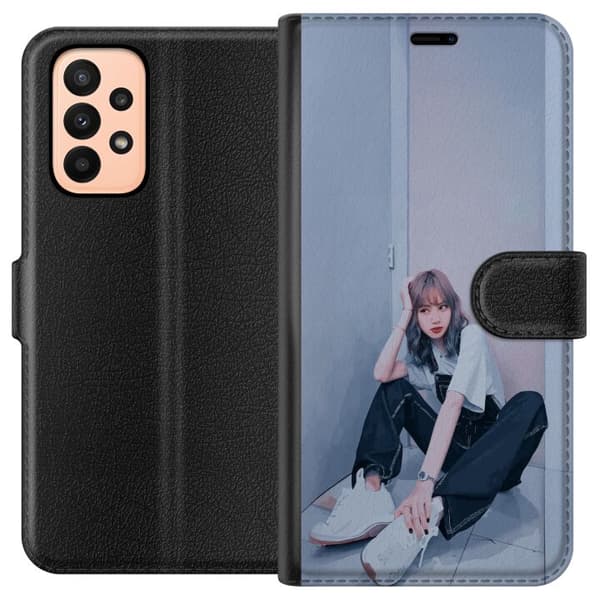 Samsung Galaxy A23 Tegnebogsetui Lisa from Blackpink – K-pop Style Icon