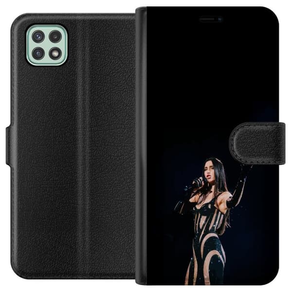 Samsung Galaxy A22 5G Tegnebogsetui Dua Lipa – Pop Star Aesthetic