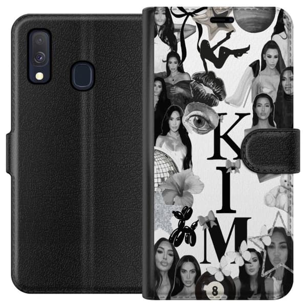 Samsung Galaxy A40 Plånboksfodral Kim Kardashian – Aesthetic Look 2025