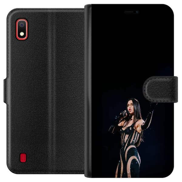 Samsung Galaxy A10 Tegnebogsetui Dua Lipa – Pop Star Aesthetic