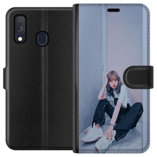 Samsung Galaxy A40 Lompakkokotelo Lisa from Blackpink – K-pop Style Icon