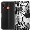 Pikkukuva 1 / 3: Samsung Galaxy A20e Lompakkokotelo Kim Kardashian – Aesthetic Look 2025