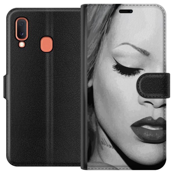 Samsung Galaxy A20e Lompakkokotelo Rihanna – Aesthetic Edit 2025