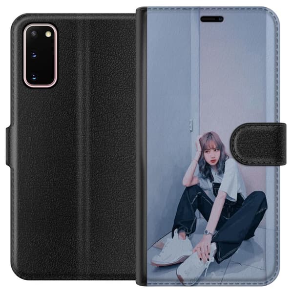 Samsung Galaxy S20 Lommeboketui Lisa from Blackpink – K-pop Style Icon