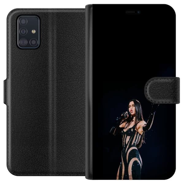 Samsung Galaxy A51 Tegnebogsetui Dua Lipa – Pop Star Aesthetic