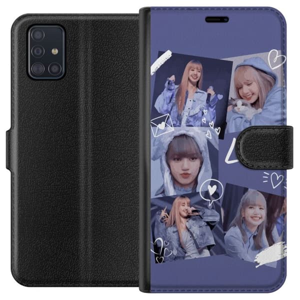 Samsung Galaxy A51 Plånboksfodral Lisa Blackpink – Aesthetic K-pop Queen