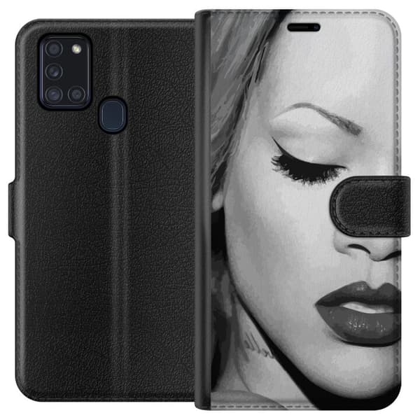 Samsung Galaxy A21s Lompakkokotelo Rihanna – Aesthetic Edit 2025