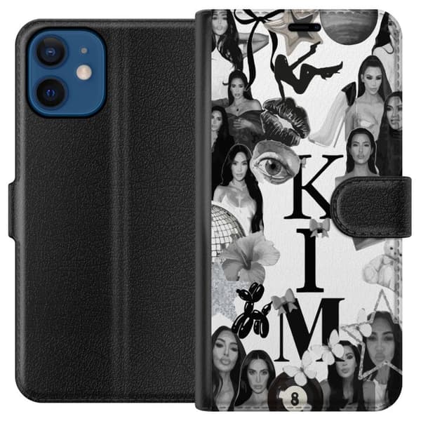 Apple iPhone 12 Lommeboketui Kim Kardashian – Aesthetic Look 2025