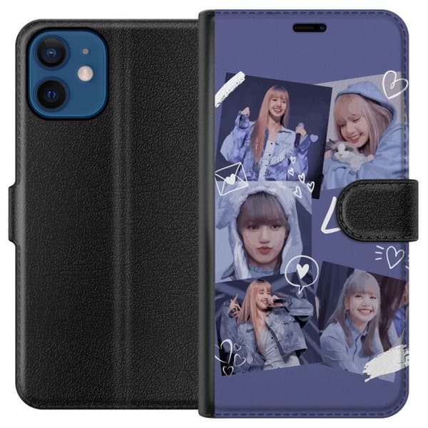 Apple iPhone 12 Plånboksfodral Lisa Blackpink – Aesthetic K-pop Queen