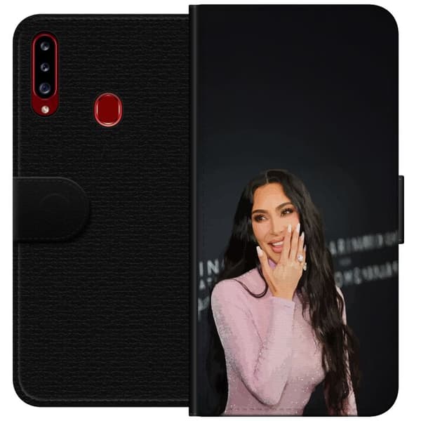 Samsung Galaxy A20s Plånboksfodral Kim Kardashian – Trending Outfits 2025