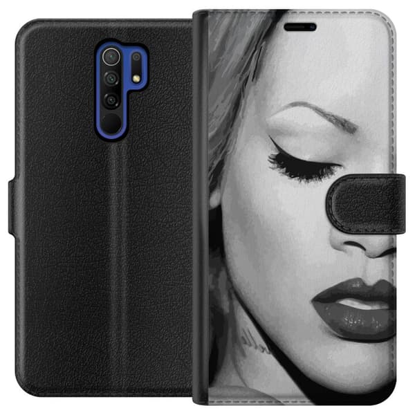 Xiaomi Redmi 9 Tegnebogsetui Rihanna – Aesthetic Edit 2025