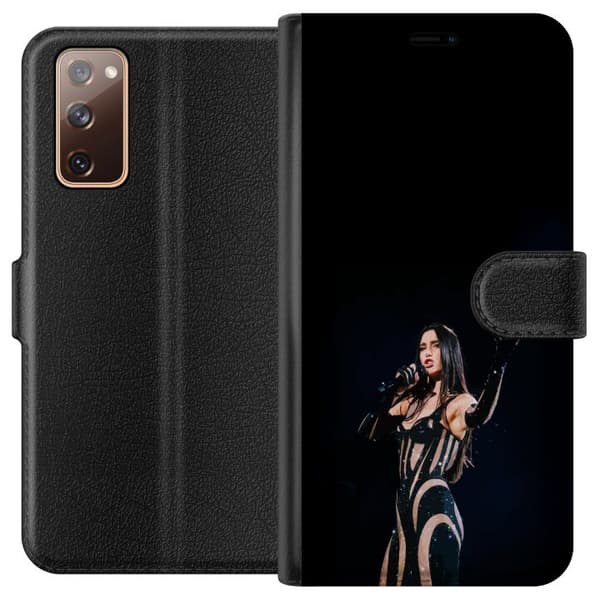 Samsung Galaxy S20 FE Lompakkokotelo Dua Lipa – Pop Star Aesthetic