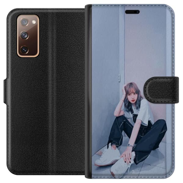 Samsung Galaxy S20 FE Lompakkokotelo Lisa from Blackpink – K-pop Style Icon