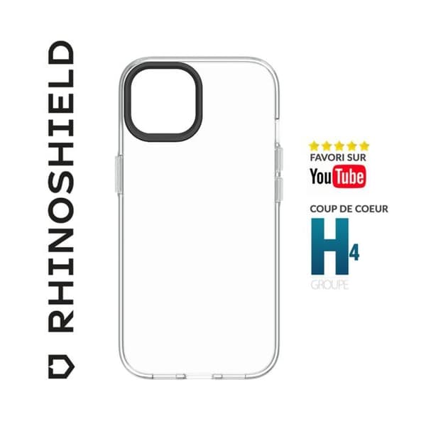 COQUE FÖR APPLE IPHONE 16 PRO CLEAR RHINOSHIELD SOLIDSUIT TRANSPARENT