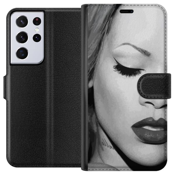 Samsung Galaxy S21 Ultra 5G Tegnebogsetui Rihanna – Aesthetic Edit 2025