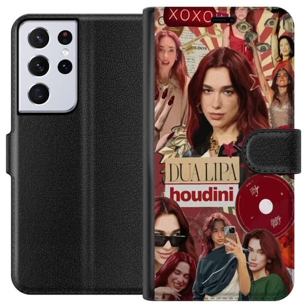Samsung Galaxy S21 Ultra 5G Tegnebogsetui Dua Lipa – Fashion & Style Edit