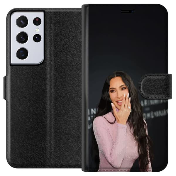 Samsung Galaxy S21 Ultra 5G Tegnebogsetui Kim Kardashian – Trending Outfits 2025