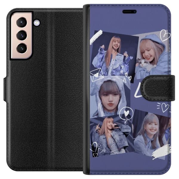 Samsung Galaxy S21 Plånboksfodral Lisa Blackpink – Aesthetic K-pop Queen