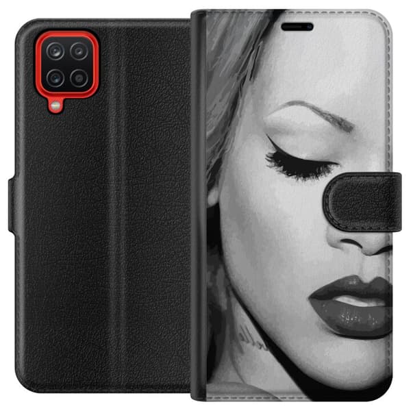 Samsung Galaxy A12 Tegnebogsetui Rihanna – Aesthetic Edit 2025