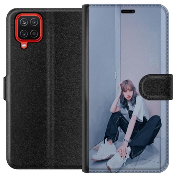 Samsung Galaxy A12 Lommeboketui Lisa from Blackpink – K-pop Style Icon