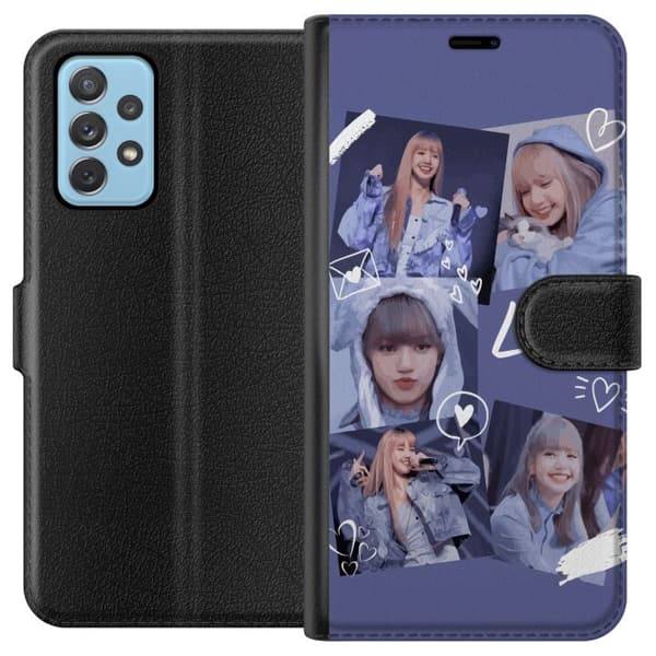 Samsung Galaxy A52 5G Lommeboketui Lisa Blackpink – Aesthetic K-pop Queen