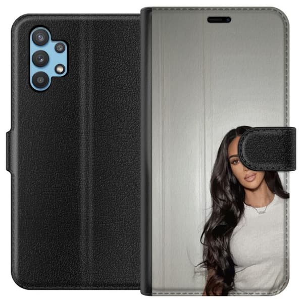 Samsung Galaxy A32 5G Tegnebogsetui Kim Kardashian – Iconic Style Collection