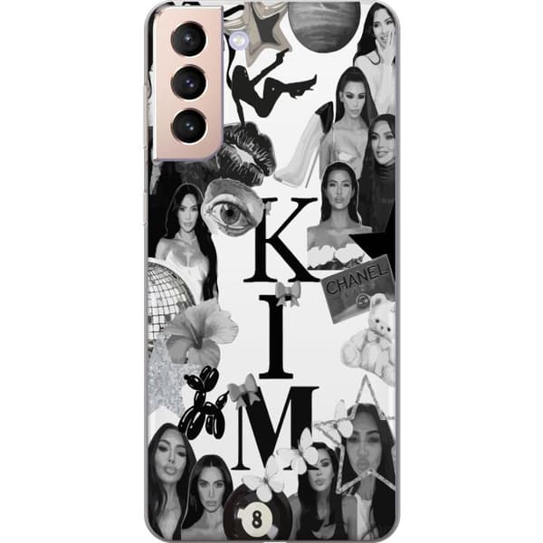 Samsung Galaxy S21 Genomskinligt Skal Kim Kardashian – Aesthetic Look 2025