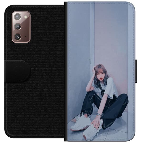 Samsung Galaxy Note20 Tegnebogsetui Lisa from Blackpink – K-pop Style Icon