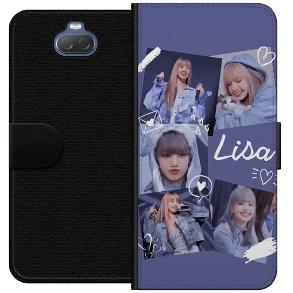 Sony Xperia 10 Lommeboketui Lisa Blackpink – Aesthetic K-pop Queen