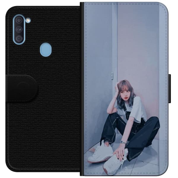 Samsung Galaxy A11 Tegnebogsetui Lisa from Blackpink – K-pop Style Icon