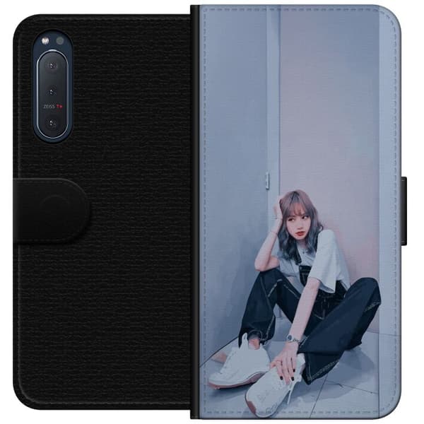 Sony Xperia 5 II Tegnebogsetui Lisa from Blackpink – K-pop Style Icon
