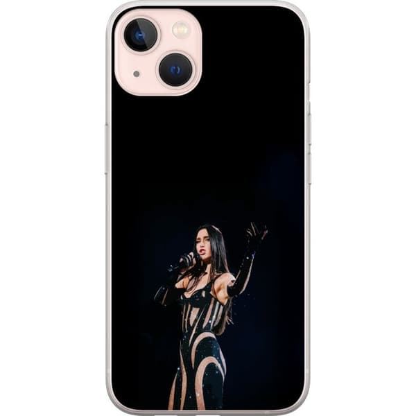 Apple iPhone 13 mini Gennemsigtig cover Dua Lipa – Pop Star Aesthetic