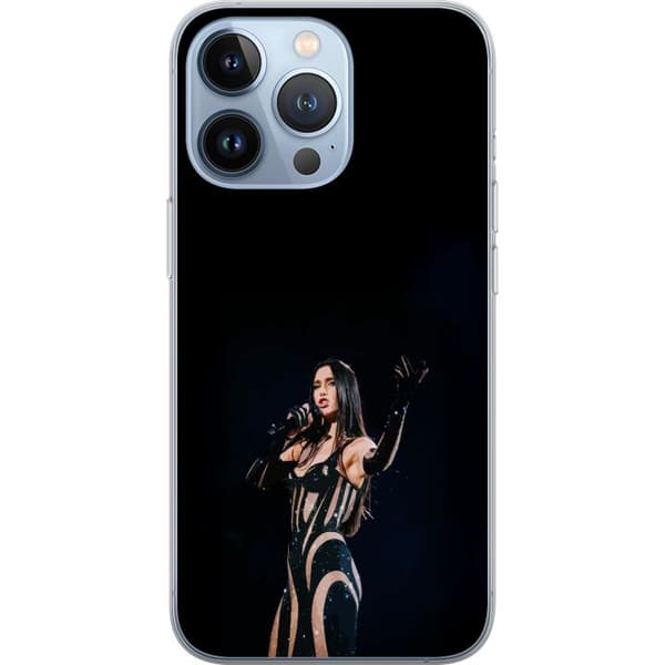 Apple iPhone 13 Pro Läpinäkyvä kuori Dua Lipa – Pop Star Aesthetic