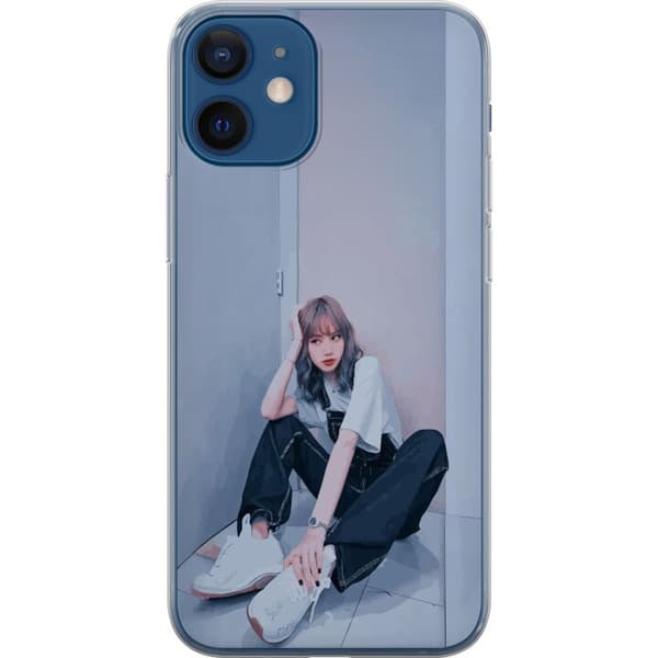 Apple iPhone 12 Gennemsigtig cover Lisa from Blackpink – K-pop Style Icon
