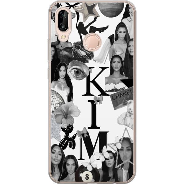 Huawei P20 lite Gennemsigtig cover Kim Kardashian – Aesthetic Look 2025