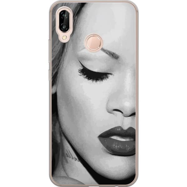 Huawei P20 lite Gennemsigtig cover Rihanna – Aesthetic Edit 2025