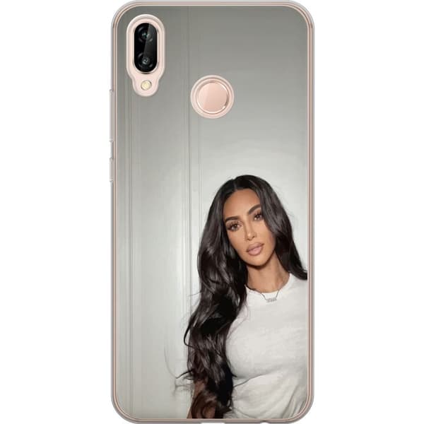 Huawei P20 lite Gennemsigtig cover Kim Kardashian – Iconic Style Collection