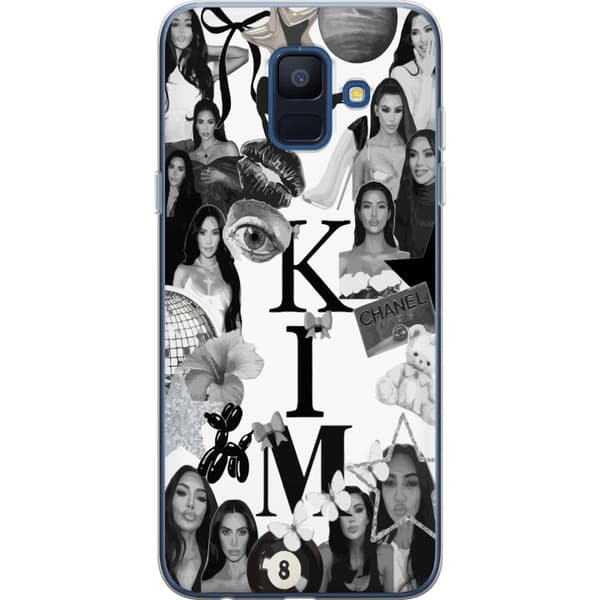 Samsung Galaxy A6 (2018) Gennemsigtig cover Kim Kardashian – Aesthetic Look 2025