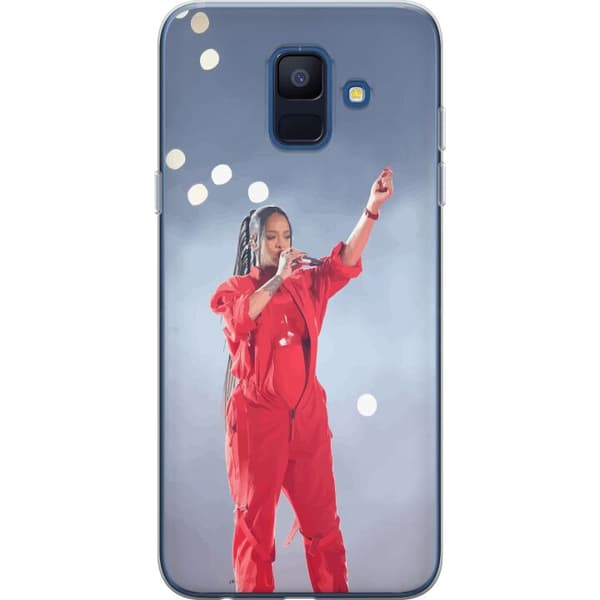 Samsung Galaxy A6 (2018) Gennemsigtig cover Rihanna – Trendsetting Looks & Style
